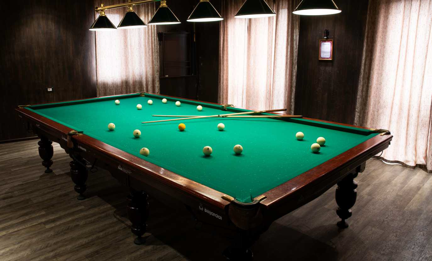 Billiards room at The Club