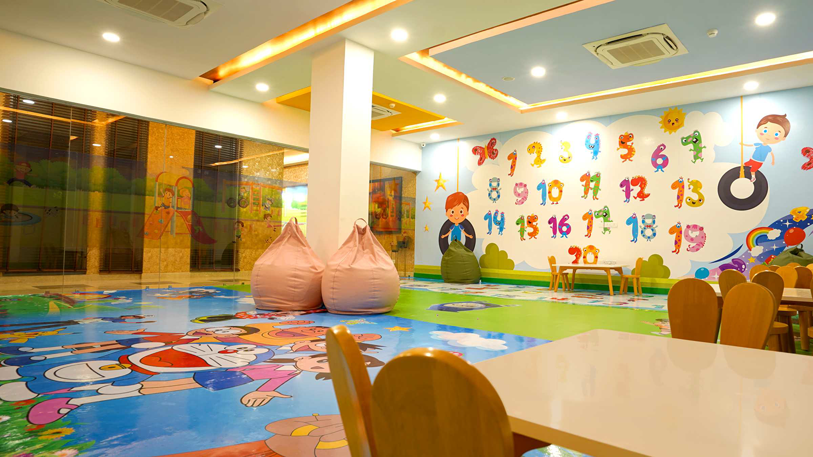 Kids room at The Club