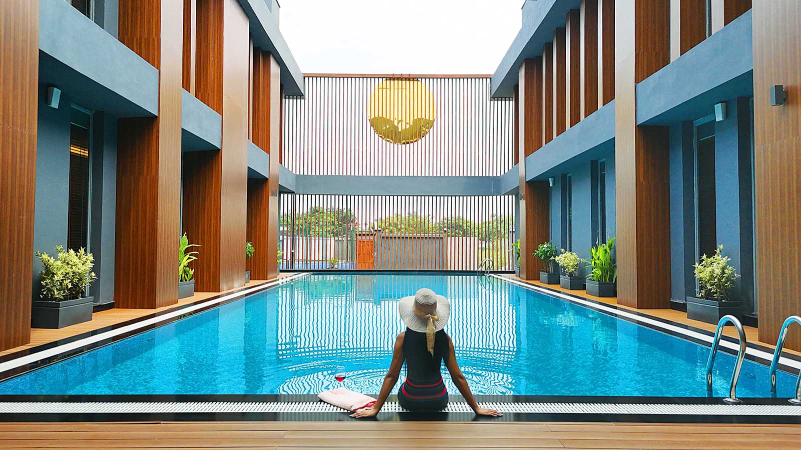 Swimming pool at The Club